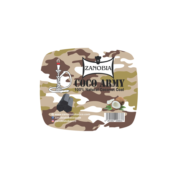 Zanobia Coco Army Plastic Brown
