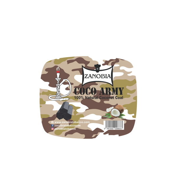 Zanobia Coco Army Plastic Brown