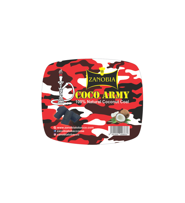Zanobia Coco Army Plastic Red