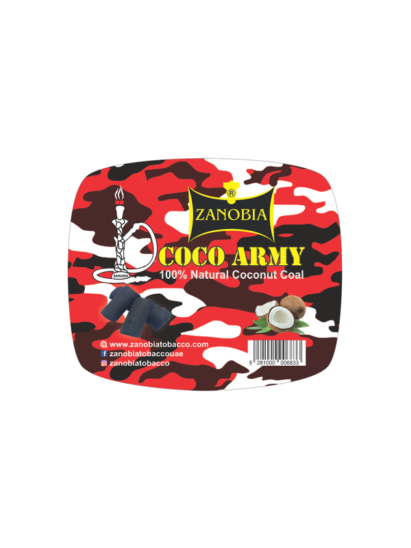 Zanobia Coco Army Plastic Red