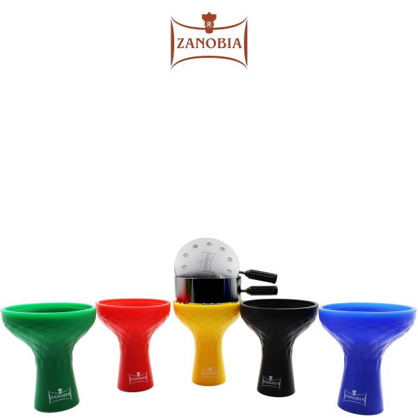 Zanobia Silicon Hookah Head with Cloud A-19