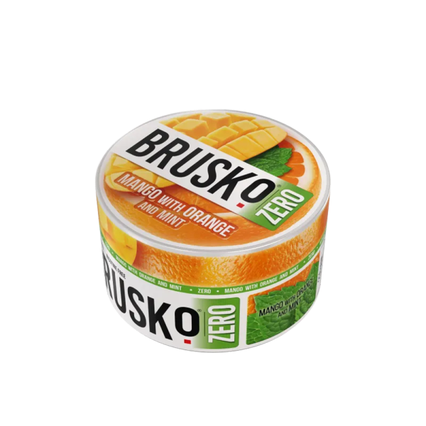 Brusko Zero Mango with Orange and Mint