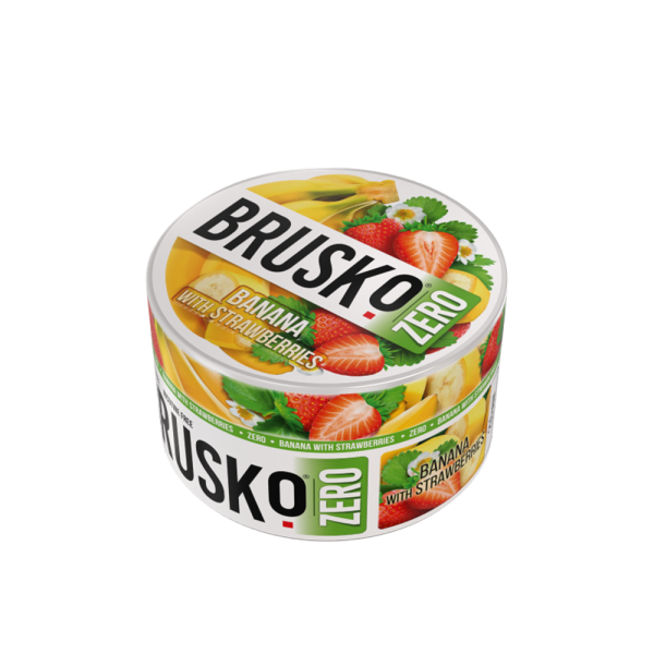 Brusko Zero Banana Strawberry