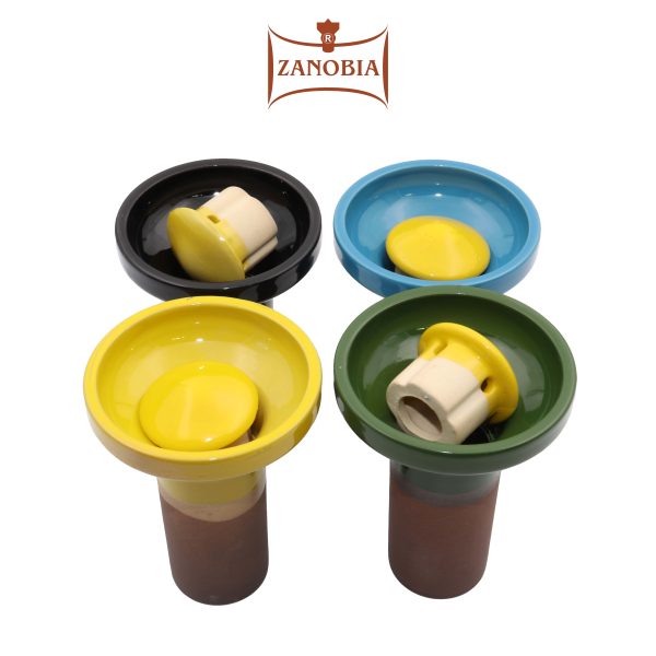 Zanobia Clay Hookah Head F1-12