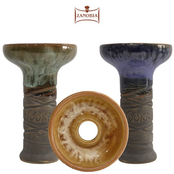 Zanobia Clay Hookah Head NO.09