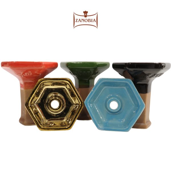 Zanobia Clay Hookah Head DHW Z07