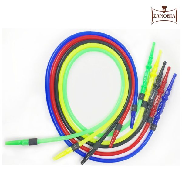 Zanobia Hookah Hose Silicon Plastic Handle