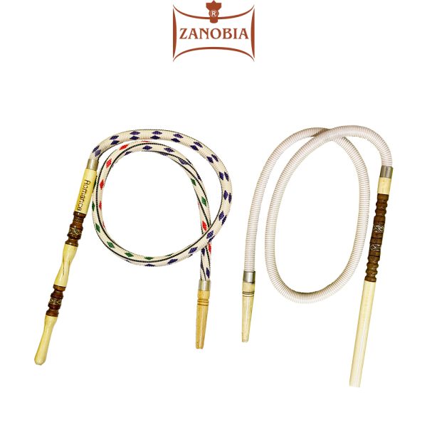 Zanobia Hookah Hose Wood Handle