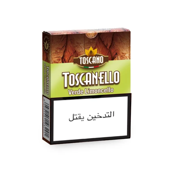 Toscanello Verde Limoncello Italian flavored cigars UAE