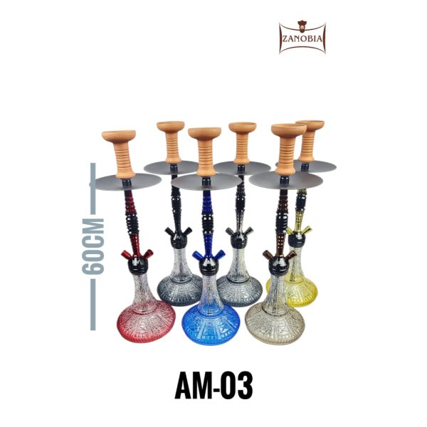Zanobia Hookah UAE premium shisha German design white background