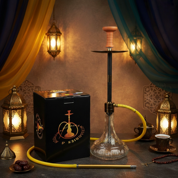 Zanobia Hookah UAE premium shisha German design white background