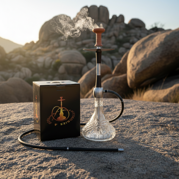 Zanobia Hookah UAE premium shisha German design white background