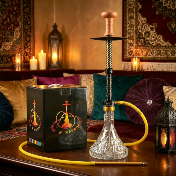 Zanobia Hookah UAE premium shisha German design white background