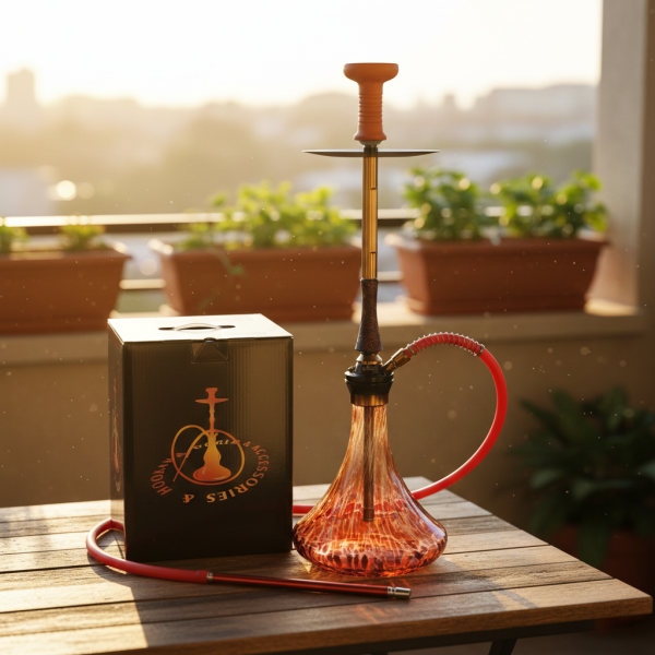 Zanobia Hookah UAE premium shisha German design white background