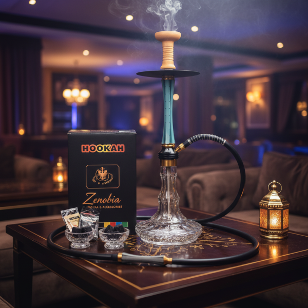 Zanobia Hookah UAE premium shisha German design white background